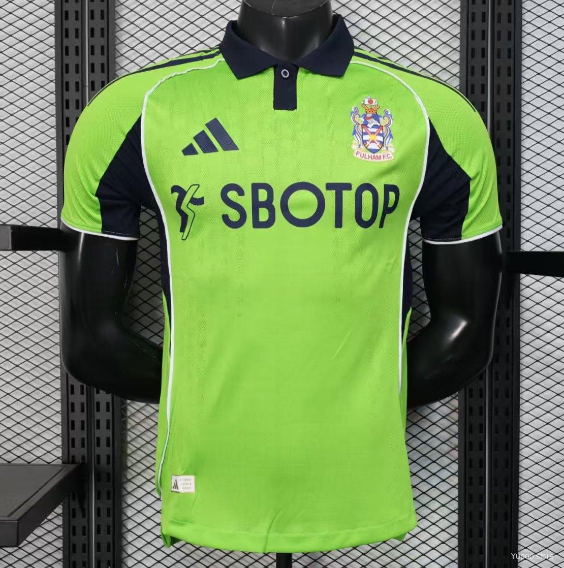 Camiseta de fútbol Fulham 2025/26 TERCERA MANGA CORTA VERSION JUGADOR